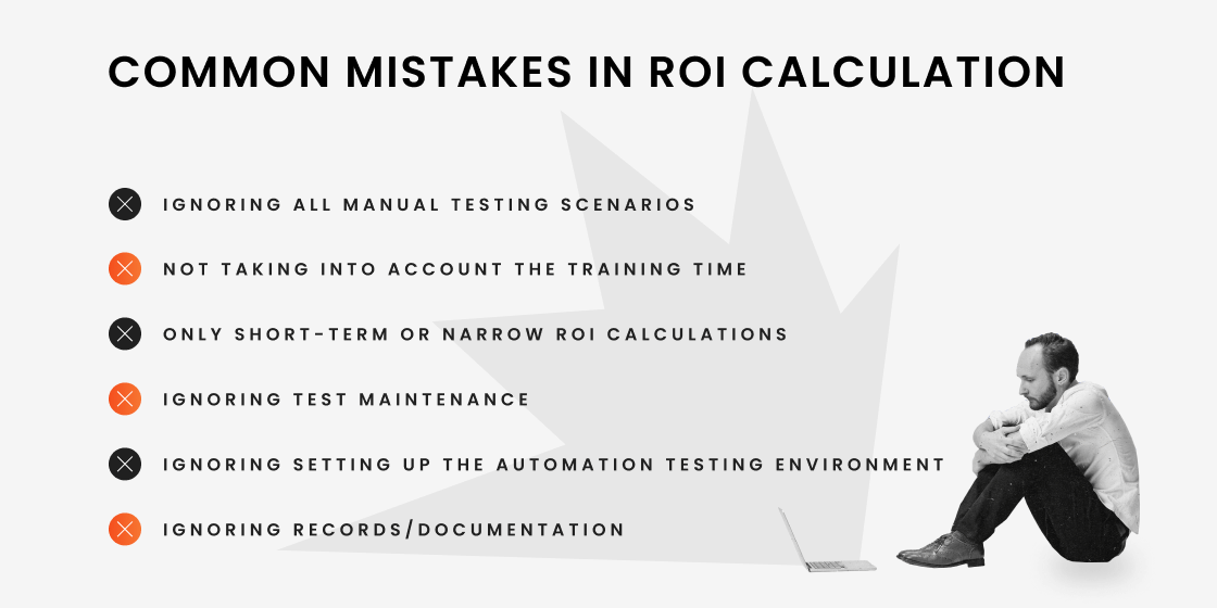 Common mistakes in ROI calculation