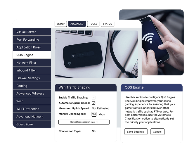 Manual QA for a Wireless Smart Router