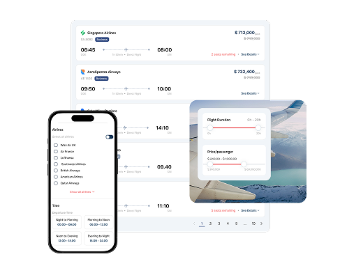 Quality Assurance for a Flight Booking Service